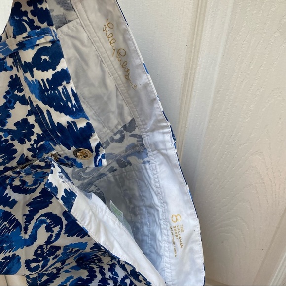 Lilly Pulitzer blue white callahan short - Picture 3 of 6
